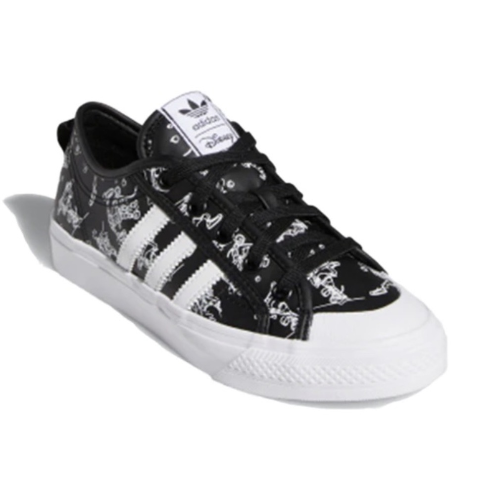 adidas Disney x Nizza J 'Sport Goofy Pack - Black' FW9596 big kids size US 3.5
